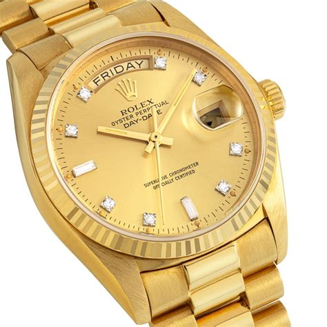 rolex daydate gold gebrauchte|rolex day date price new.